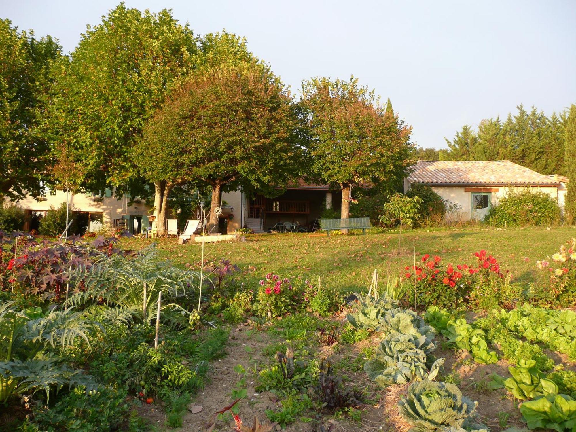 La Source, Vegetarian Guest House Chabeuil Kültér fotó